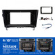 Kenwood DMX80AXS Perfect Fit CarPlay Android Auto 9" Head Unit Kit For Nissan 2021-On