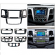 ATD RFP-52981 Perfect Fit 9" HU Screen Fascia Frame Panel For Toyota Hilux (2005-2015)