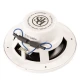 DLS Marine 226i 6.5" (165mm) IP65 Marine Coaxial Speakers 60W RMS White Marine Audio