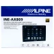 Alpine iNE-AW809S 9" Perfect Fit Android Auto & OS Head Unit With CarPlay 8GB DDR 256GB HD