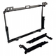 ATD RFP-22002 Perfect Fit Fascia 9" Screen Panel Trim For Toyota Land Cruiser Prado 120 (2002-2009)