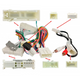 ATD RFP-52126 9" Perfect Fit Screen Fascia Frame & Harness For Toyota Land Cruiser J200