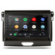 Alpine INE-AX809 Perfect Fit 9" CarPlay Android Auto Head Unit Kit For Ford Ranger (2015-2018)