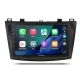 Alpine INE-AW409S Perfect Fit 9" CarPlay Android Auto Head Unit Kit For Mazda 3 MK2 (2008-2013)