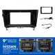 Alpine iNE-AW409S Perfect Fit 9" CarPlay Android Auto Head Unit Kit For Nissan Models (2014-22)