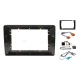 Alpine iNE-AW409S Perfect Fit 9" CarPlay Android Auto Head Unit Kit For VW Various (2003-2019)