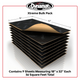 Dynamat 10455 Xtreme Bulk Pack 3.34 m² Adhesive Sound Deadening 9 Sheets Cut to Size
