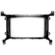 ATD RFP-52172 Perfect Fit 9" HU Screen Fascia Frame Panel For Toyota Prius (2015-2022)