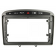 ATD RFP-22353 Perfect Fit 9" HU Screen Fascia Panel Trim For Peugeot 308 408 (2007-2021)
