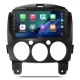 Alpine INE-AX809 Perfect Fit 9" CarPlay Android Auto Head Unit Kit For Mazda Mazda2 (2007-2014)