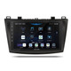Alpine INE-AX809 Perfect Fit 9" CarPlay Android Auto Head Unit Kit For Mazda Mazda3 (2009-2013)
