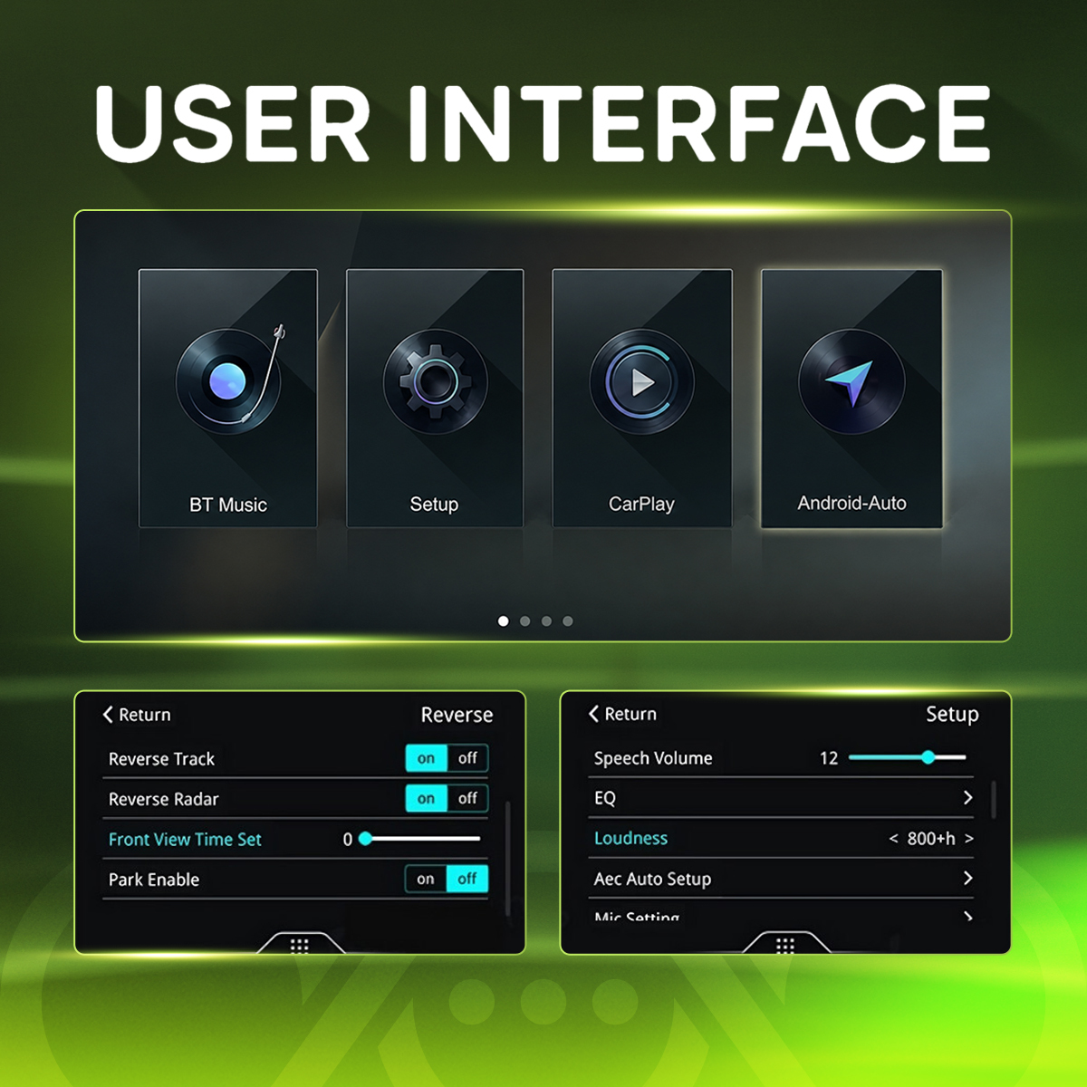 PBA User Interface