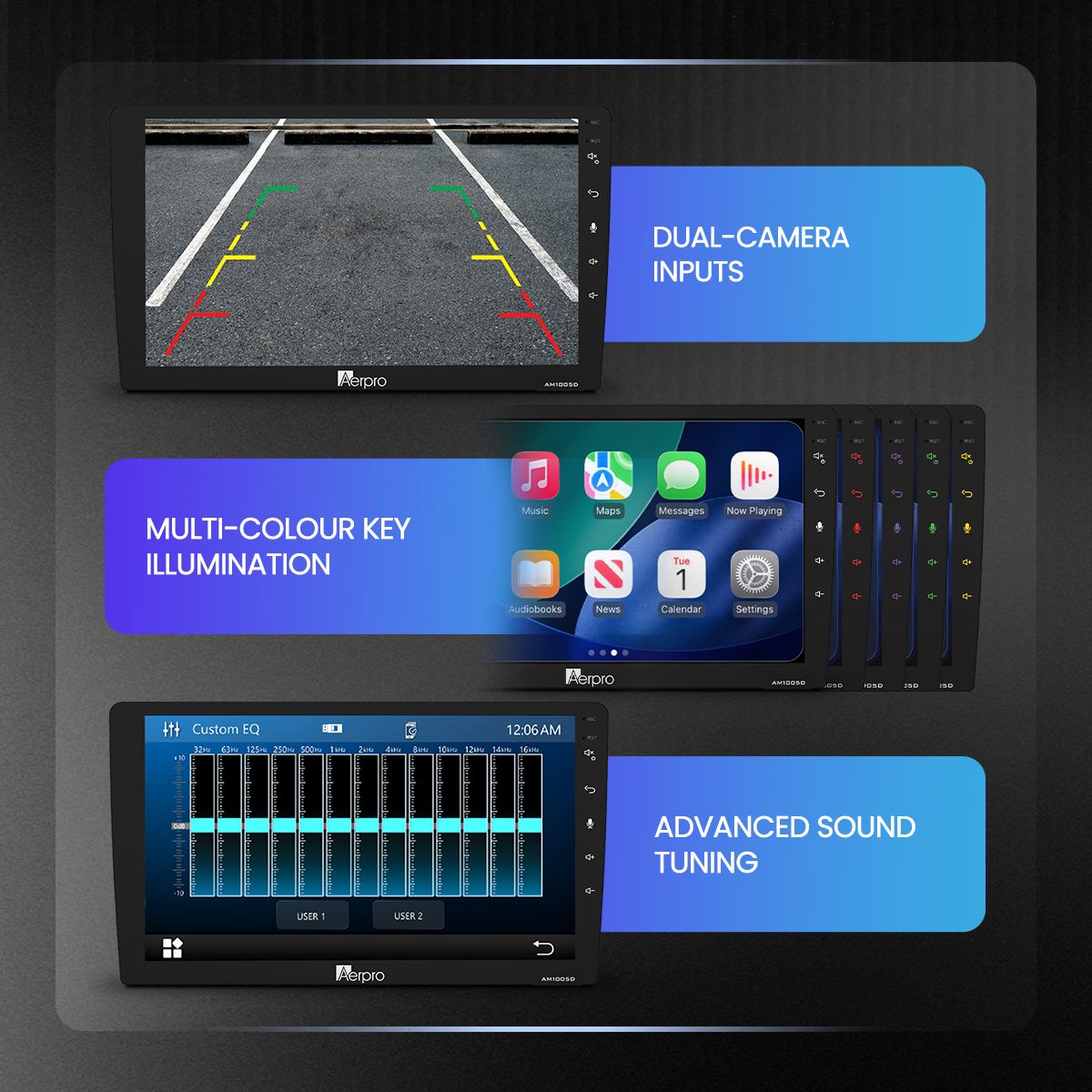 Aerpro AM105D Audio Control