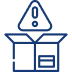 Faulty product icon