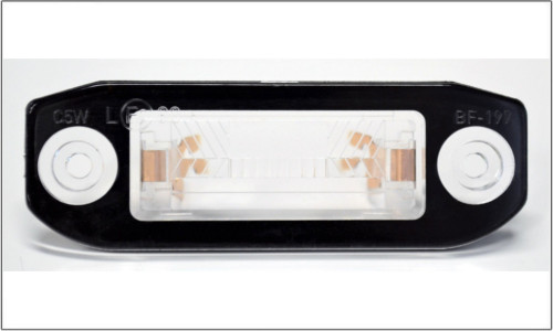 Rear Number Plate Light - Universal (LH or RH) for Volvo C70 / S40