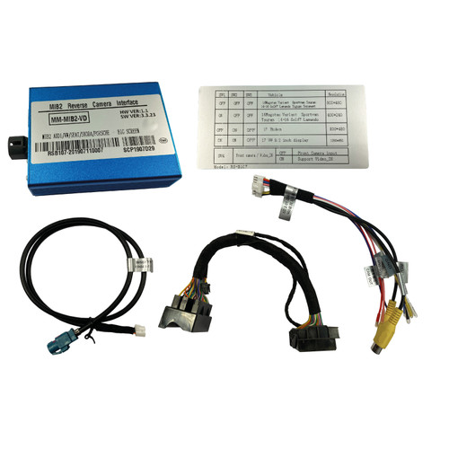 Motormax MM-MIB2-VD Reverse Camera Integration Kit For Skoda VW MIB2 With 9"+ Visual Display - Audio Tech Direct