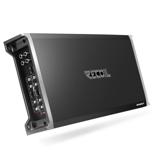 RECOIL REA600.4 1040W Max FullRange Class A B 4Channel Car Audio