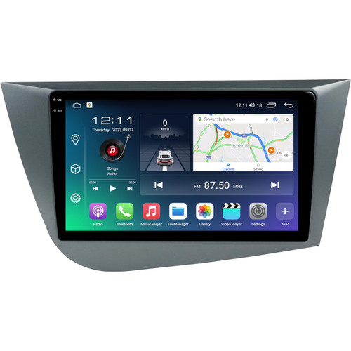 Double 2 DIN 7 QLED Car Radio Stereo Android Auto Apple CarPlay GPS Sat  Nav DSP