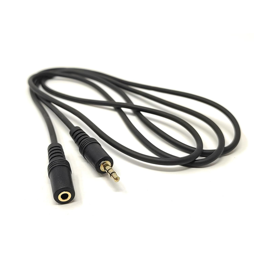 ATD AUX-24601 3.5mm Female To Male AUX Extension Headphone Adapter ...