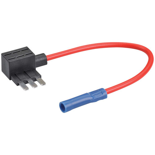 Be In Your Mind 4-Pack Micro3 Add-A-Circuit Fuse Tap – Piggyback Blade Fuse Holder For Cars, Trucks & Boats (12V)