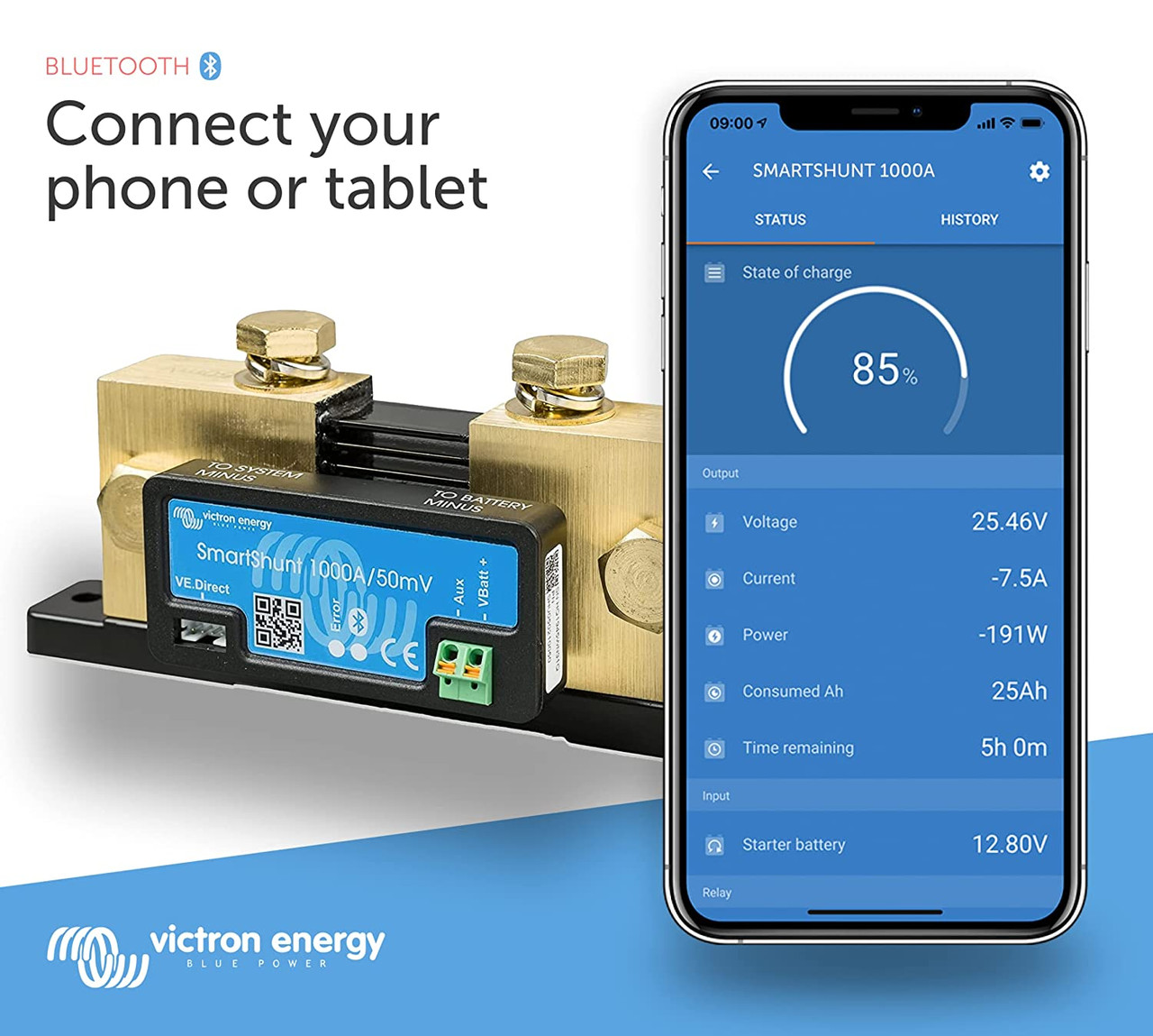 Smart Shunt 500A VictronConnect