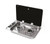 CAN 2 Burner Gas Hob With Glass Lid