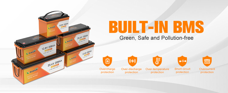 Standard Lithium battery conversionwith Bluetooth