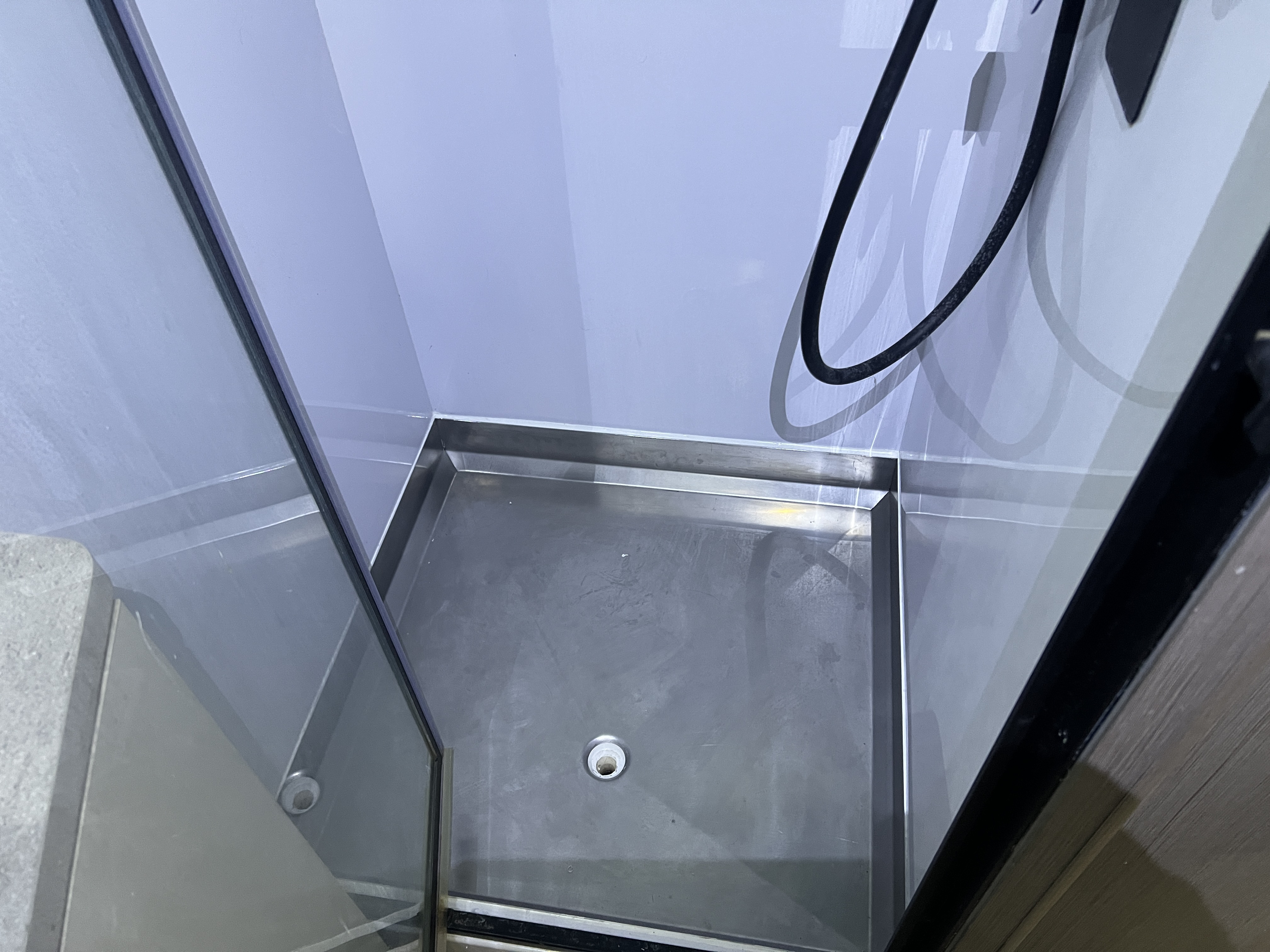 Campervan bathroom and toilet fit-out