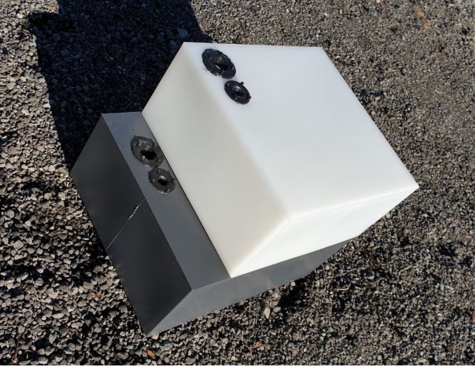 Campervan plumbing and tank installation