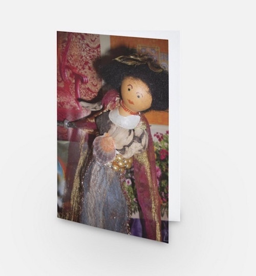 Moon Maiden Greeting Card