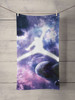 Michael Jordan In Galaxy Nebula Custom Towel