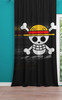 One Piece Cartoon Pirate Doll window Curtain