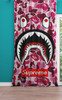 SUPREME BAPE CAMO SHARK window Curtain