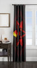 Uchiha Sasuke Mangekyou Sharingan window Curtain