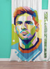 lionel messi wpap window Curtain