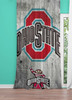 ohio state buckeyes 2 window Curtain