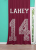 teen wolf lahey 1four lacrosse jersey window Curtain