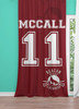 teen wolf mccall lacrosse jersey window Curtain