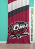 temple owls window Curtain