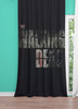 the walking dead logo window Curtain