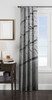 tire tread grey window Curtain