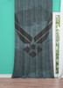 us air force logo window Curtain