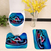 Lion King logo blue Toilet cover set up