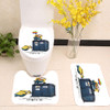 Minion Catch Apple Dr Who Tardis Toilet cover set up