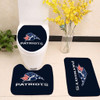 New England Patroits Logo Toilet cover set up