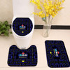 Pac Man Game High Score Toilet cover set up