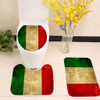 Vintage Italian Flag Toilet cover set up