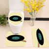 VINYL RETRO LOGO Toilet cover set up