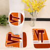 Virginia Tech Stripe Toilet cover set up