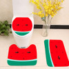 Watermelon Cartoon Toilet cover set up